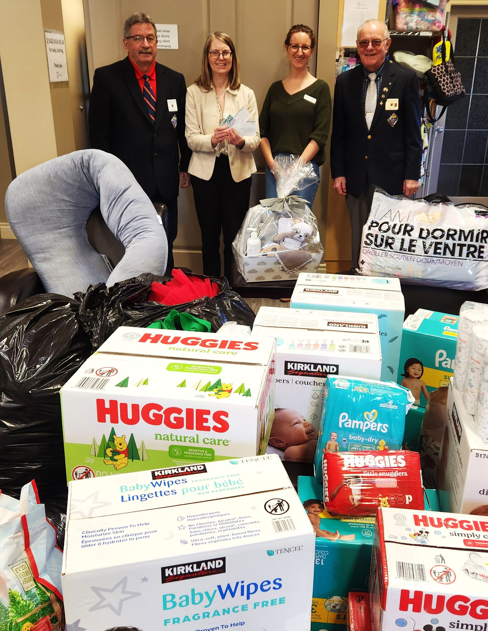 Baby crib campaign donation