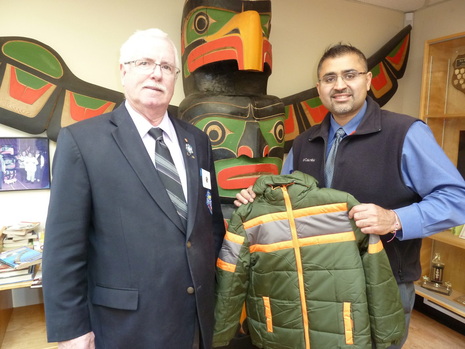 Coats for Kids donation